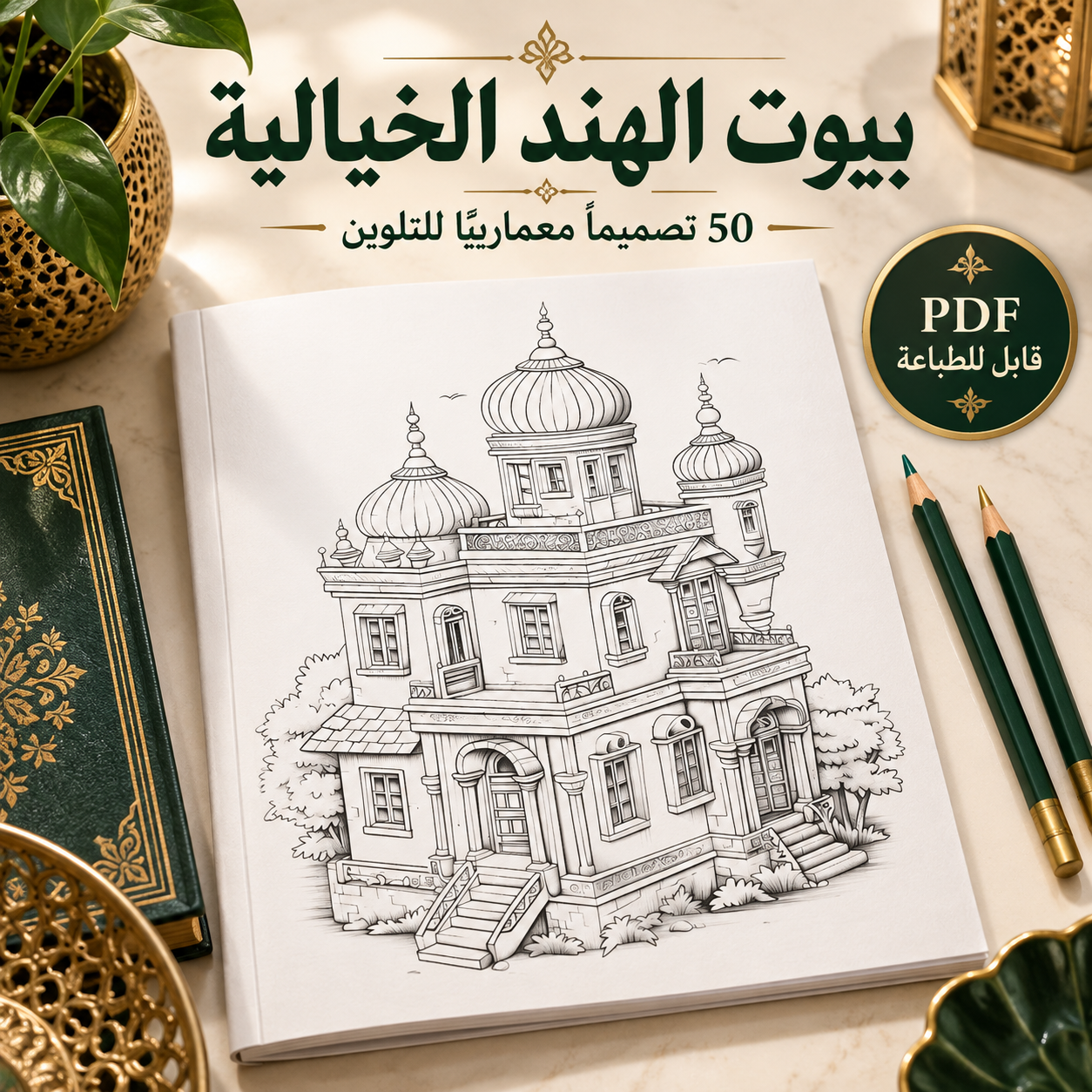 كتاب تلوين بيوت