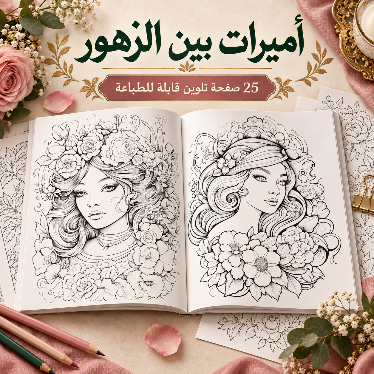 كتاب تلوين الأميرات