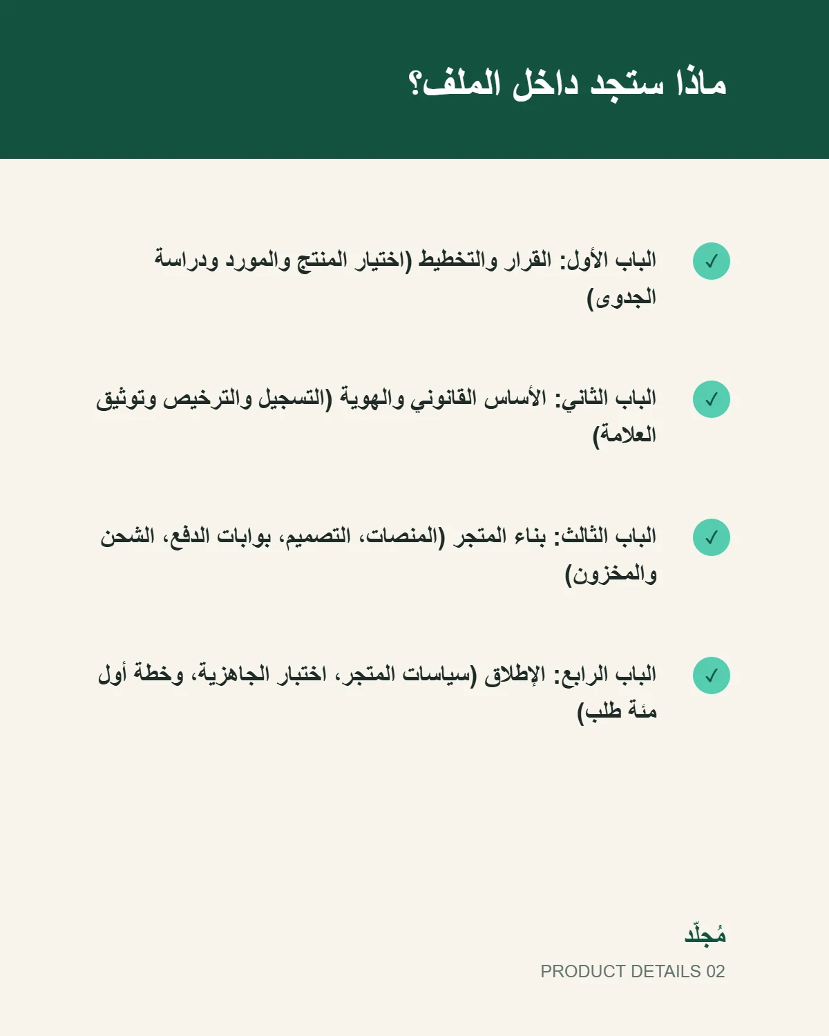 كتاب افتح متجرك الإلكتروني في العراق خطوة بخطوة - تفاصيل